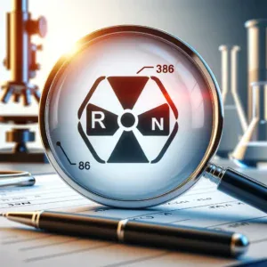 Gas radon r222 radon r222